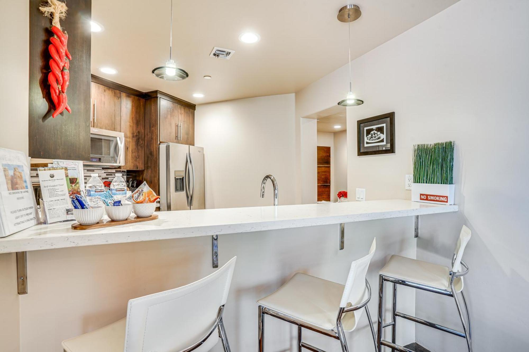 Ferienwohnung Sedona Couples Retreat With Patio Walk To Trails! Exterior foto